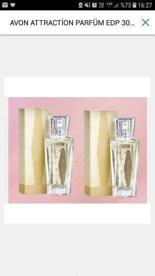 AVON ATTRACTİON PARFÜM EDP 30 ML. 2 Lİ SET