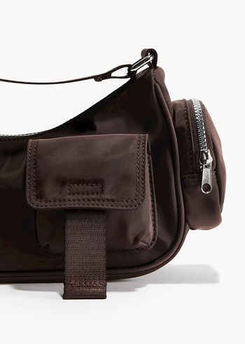 Kahverengi Kemerli Kadın Çanta - Görsel 2