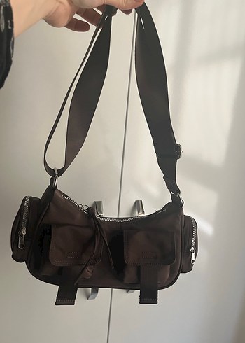 Kahverengi Kemerli Kadın Çanta - Görsel 3