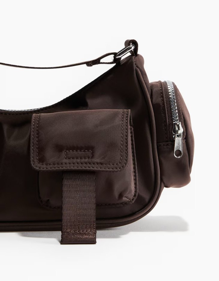 Kahverengi Kemerli Kadın Çanta - Görsel 2