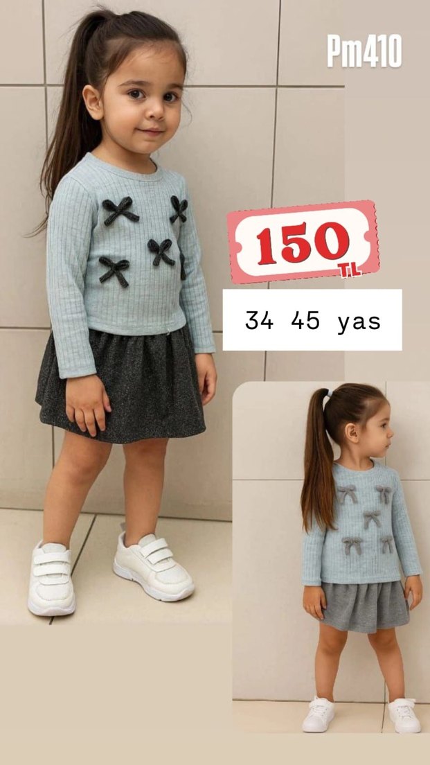 Beyaz Renkli Baskılı Pamuklu Çocuk Pijama Takımı - Görsel 4