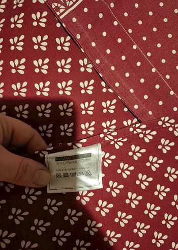 Bordo Desenli Yatak Örtüsü - Görsel 4