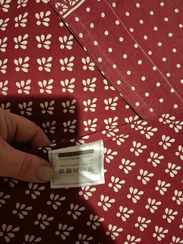 Bordo Desenli Yatak Örtüsü - Görsel 4