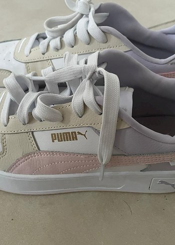 Puma Platform Topuklu Beyaz Spor Ayakkabı