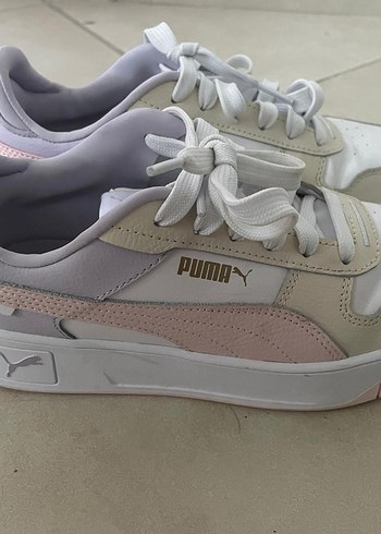 Puma Puma Platform Topuklu Beyaz Spor Ayakkabı