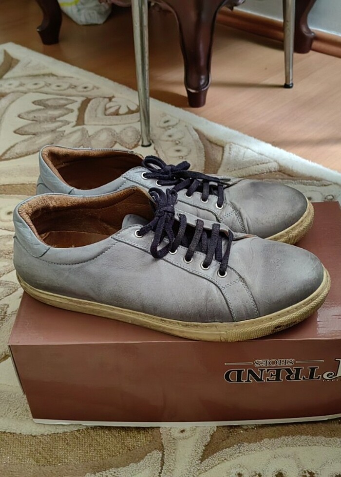 Mükemmel Gri Ayakkabı - Görsel 3