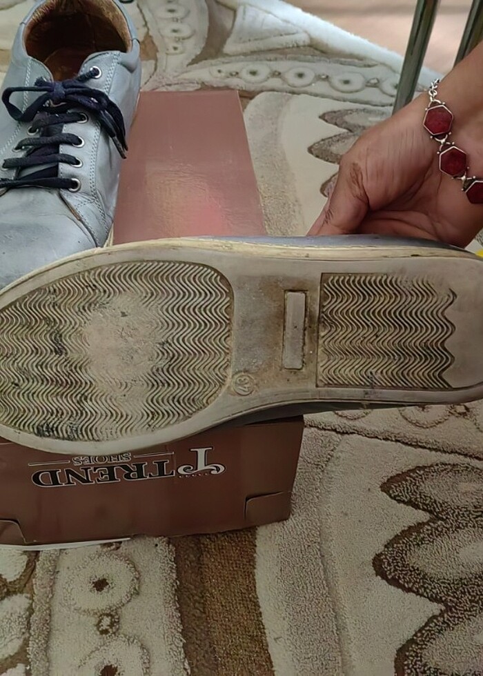 Mükemmel Gri Ayakkabı - Görsel 4