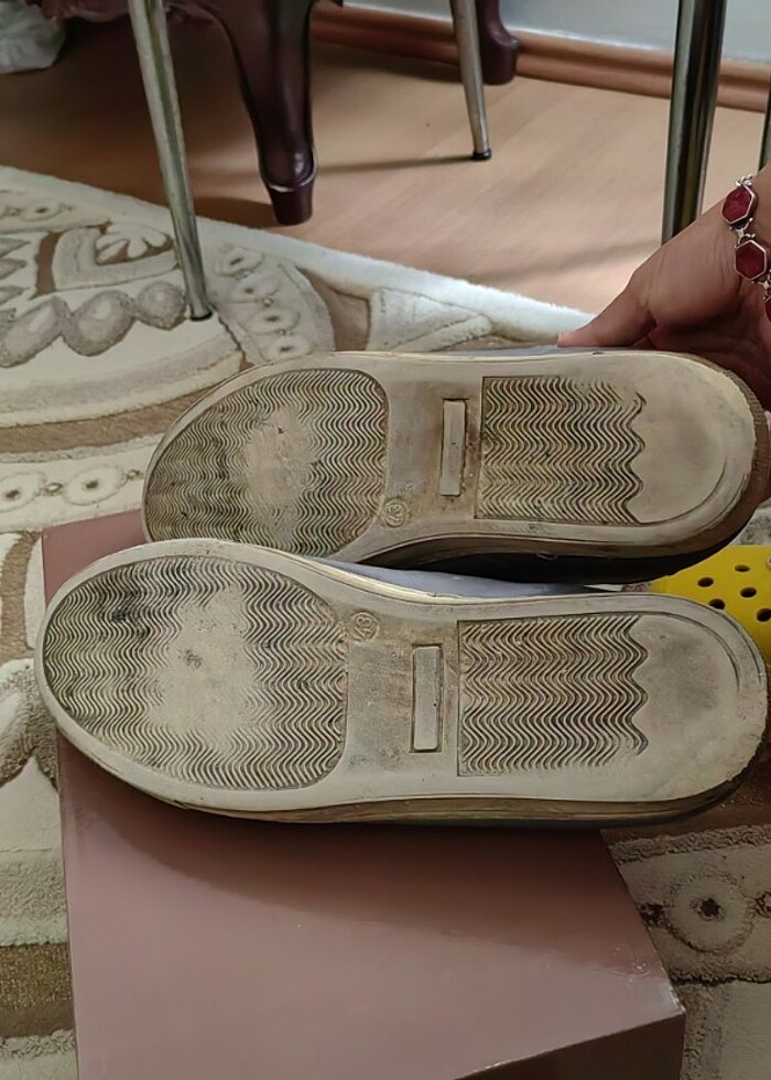 Mükemmel Gri Ayakkabı - Görsel 5