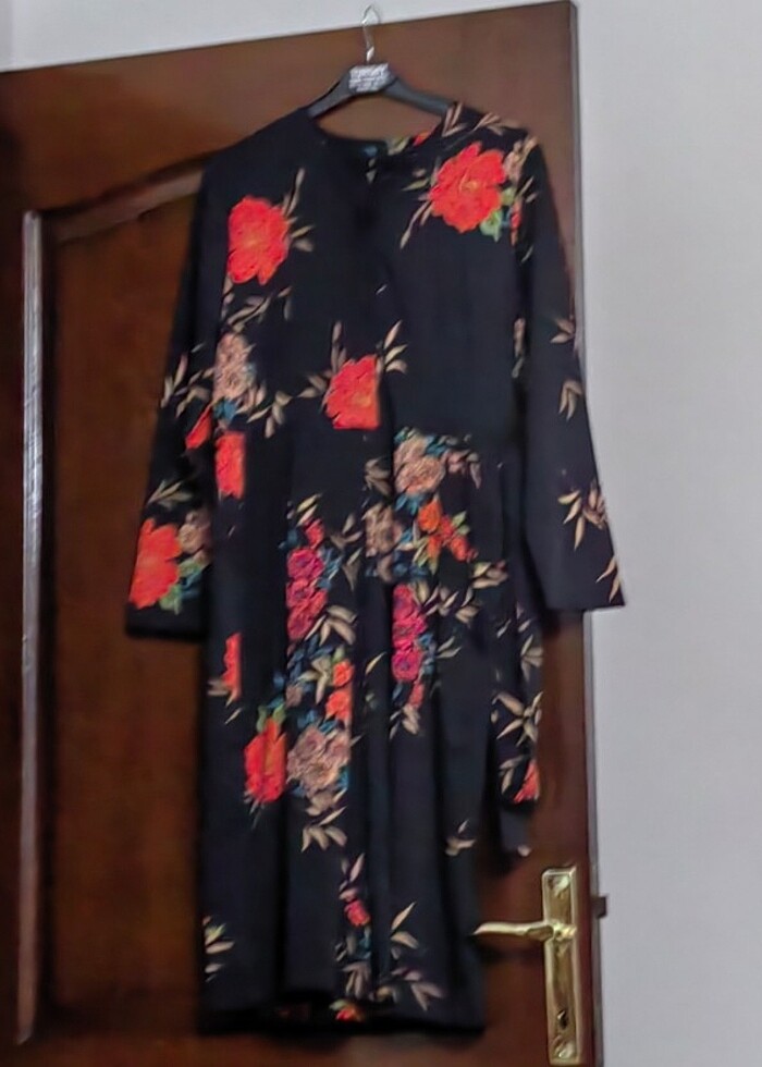 Mükemmel Çicekli Elbise - Görsel 4