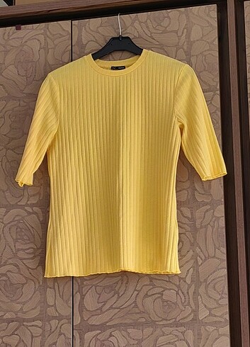 Mükemmel Sarı Bluz - Görsel 4