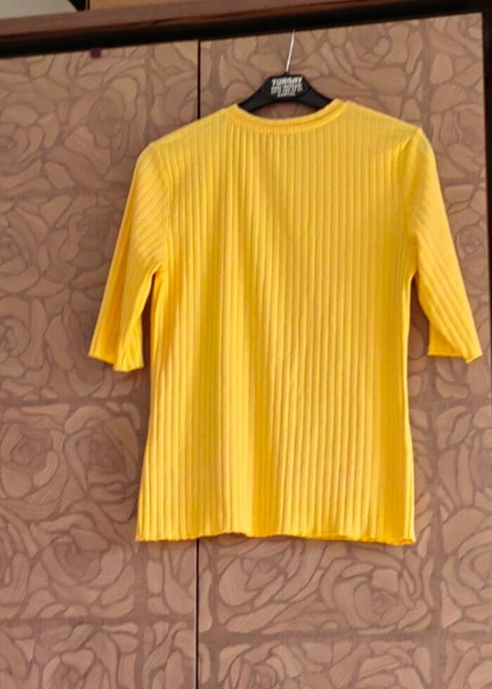 Mükemmel Sarı Bluz - Görsel 2
