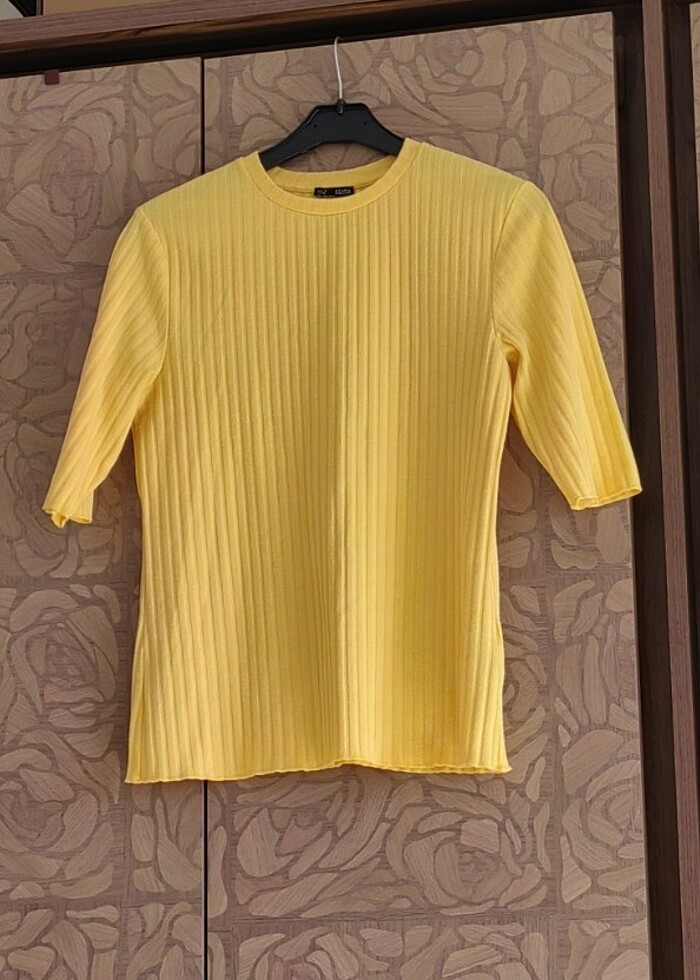 Mükemmel Sarı Bluz - Görsel 4