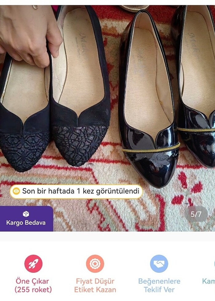 Toplu ayakkabi bot hepside giyilebilir durimda cokaz ufaktefek s - Görsel 3