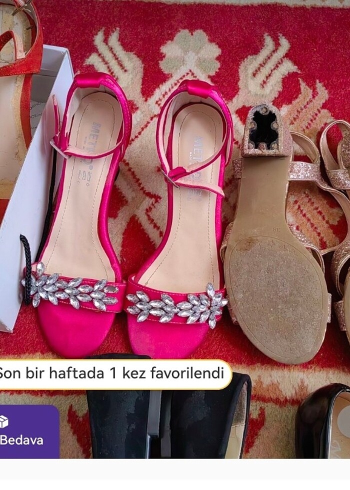 Toplu ayakkabi bot hepside giyilebilir durimda cokaz ufaktefek s - Görsel 5