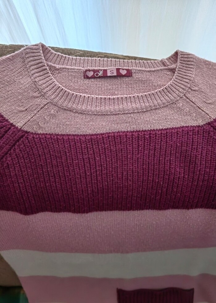 Mükemmel Pembe Triko Kazak  - Görsel 2