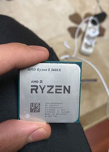 AMD Ryzen 5 3600x aşırı temizdir