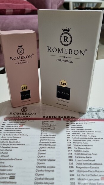 244 249 ROMERON PARFÜM 