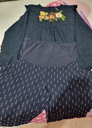 46  beden hamilelik giyim takım - Görsel 8