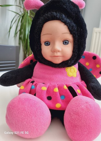 Barbie Pembe Renkli Uğur Böceği Bebek