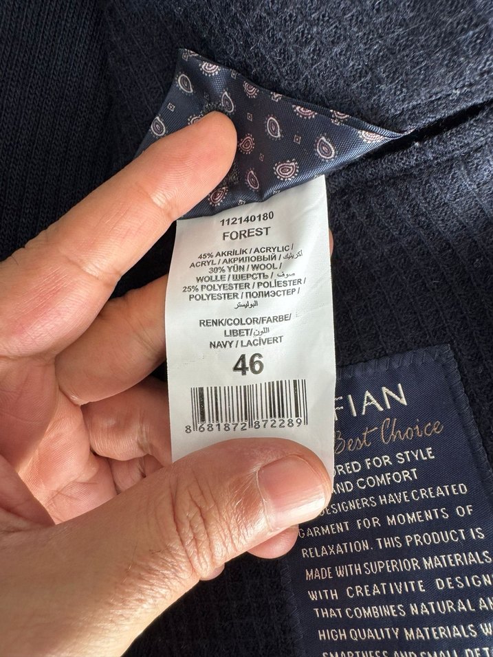 LUFİAN erkek spor ceket - Görsel 4