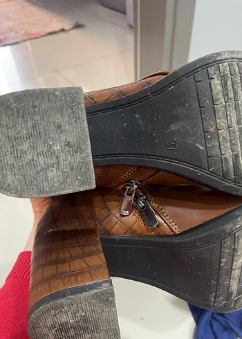 Kahverengi Kadın Bot Hotiç yaya - Görsel 4