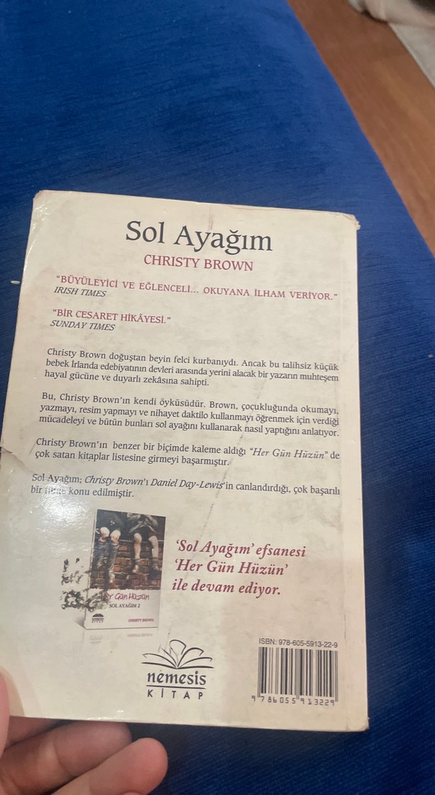Sol Ayağım - Christy Brown - Görsel 2