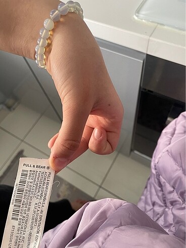 Pul bear lila mont - Görsel 7