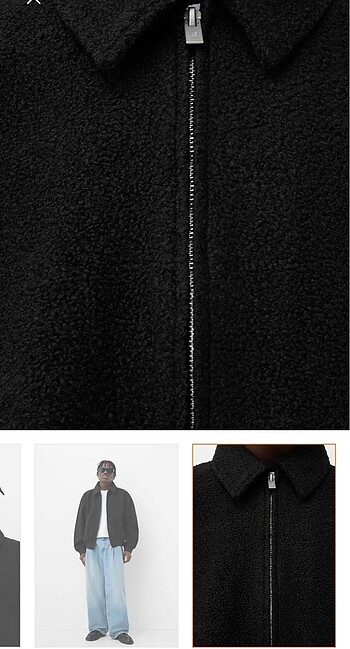 Bershka yeni sezon kaşe mont - Görsel 2