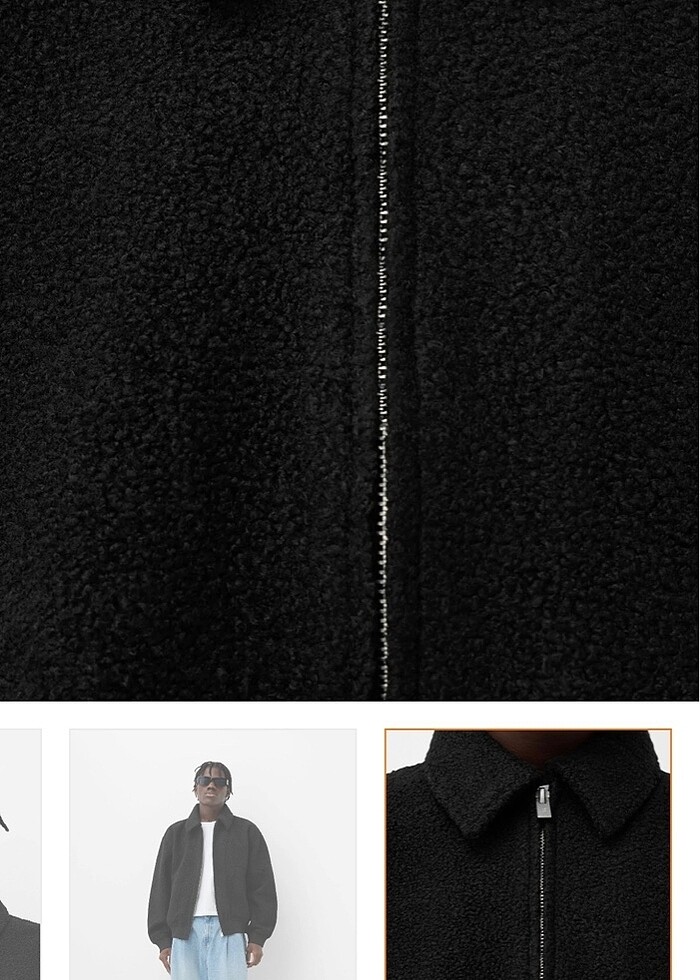 Bershka yeni sezon kaşe mont - Görsel 2