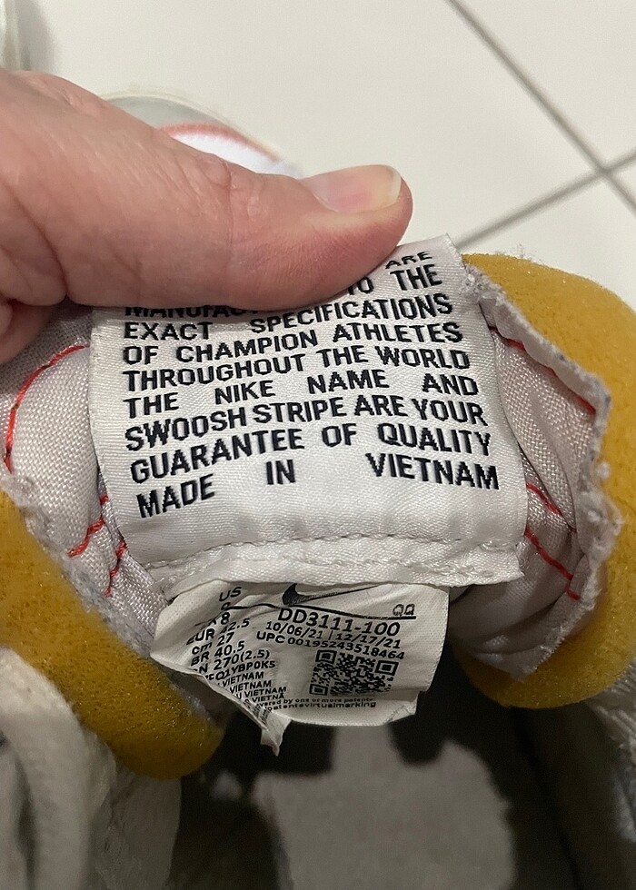 Nike Orjinal mağazasından alındı - Görsel 3