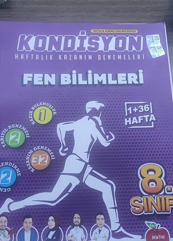 8. Sınıf Fen bilimleri test kitabı