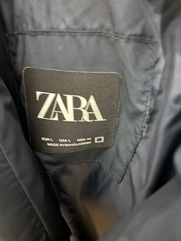 Zara Unisex Orijinal Zara mont çok az giyildi