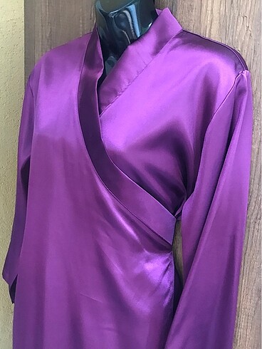 Saten kimono kaftan