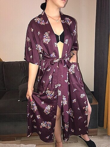 Saten kimono