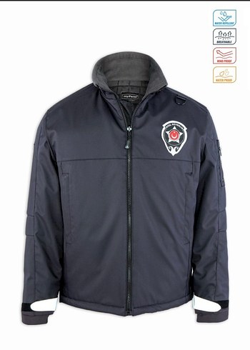 Gri Kemerli iç dış güvenlik montu - Görsel 3