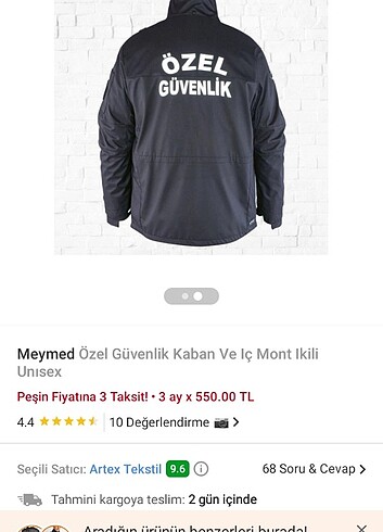 Diğer 48 beden güvenlik montu