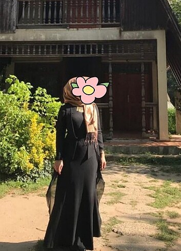 Balık model tesettür abiye 