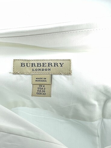 36 Beden beyaz Renk Burberry Gömlek %70 İndirimli.