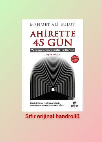 Mehmet Ali Bulut - Ahirette 45 Gün 