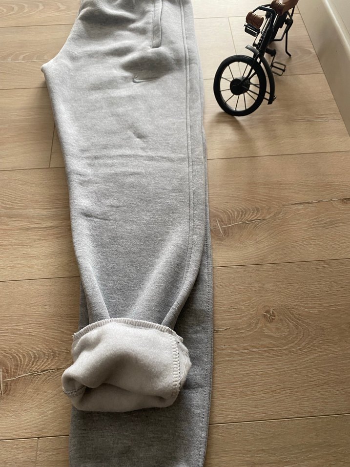 3 iplik kalın Gri Erkek Eşofman Altı - Görsel 5