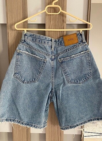 xs Beden mavi Renk Bershka şort jean