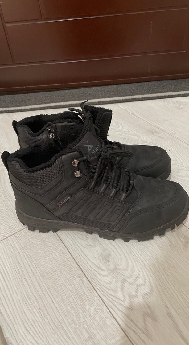 Siyah Erkek Outdoor Street Wear Bot - Görsel 3