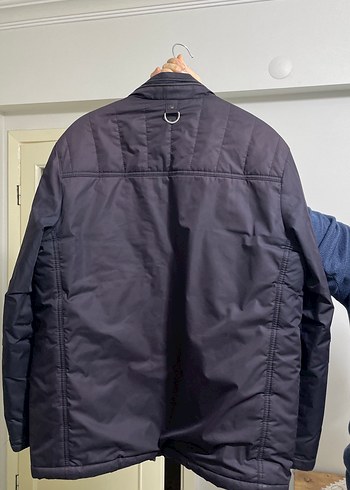 Hatem Sayki Gri Fermuarlı Erkek Mont - Görsel 3