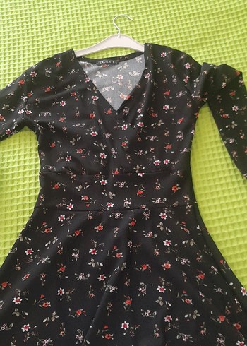 s Beden siyah Renk Kısa elbise