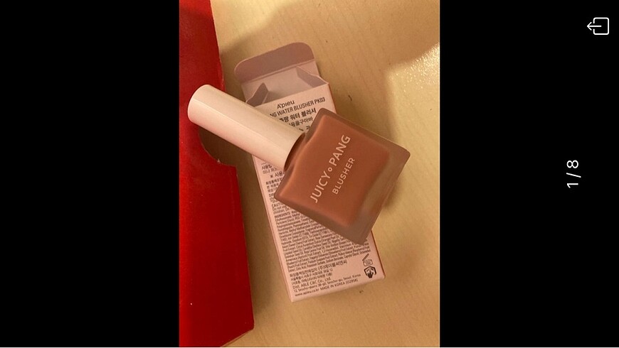 Missha allık yeni alındı