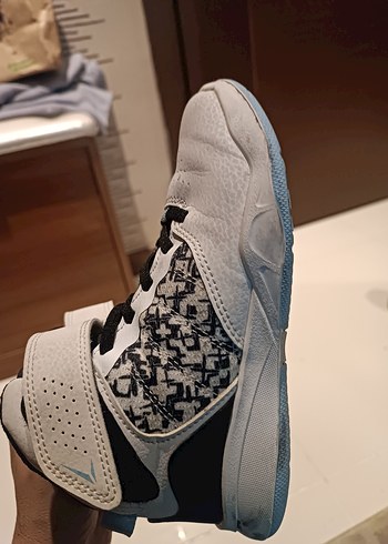 Yılan Desenli Beyaz Erkek Çocuk Spor Ayakkabı - Görsel 4