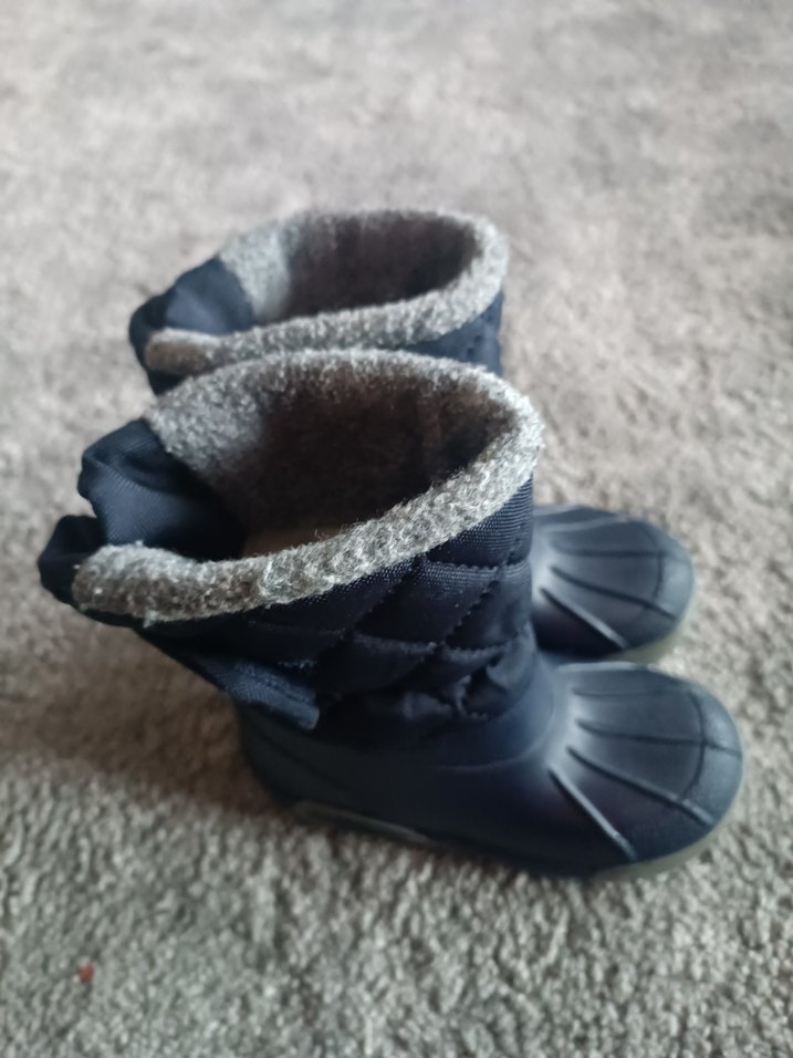 Gri Erkek Çocuk Tokalı Kauçuk Bot - Görsel 4