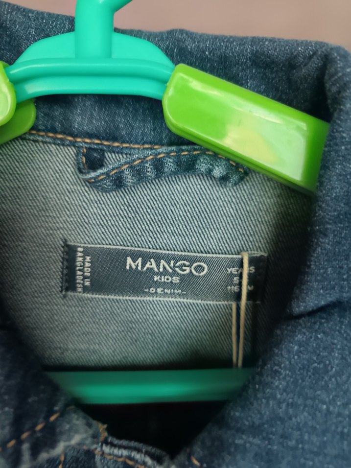 Çocuk Mango Denim Ceket - Görsel 3
