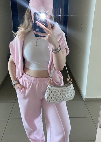 Zara Zara pembe eşofman takımı