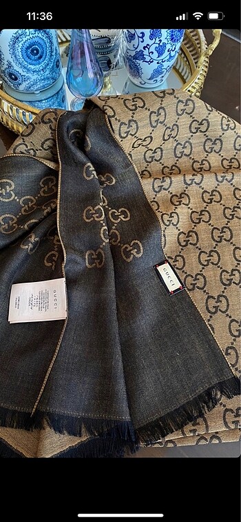 Gucci yün ipek